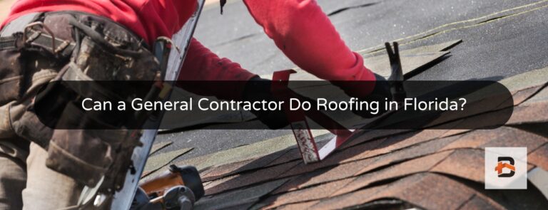 Can a General Contractor Do Roofing in Florida?
