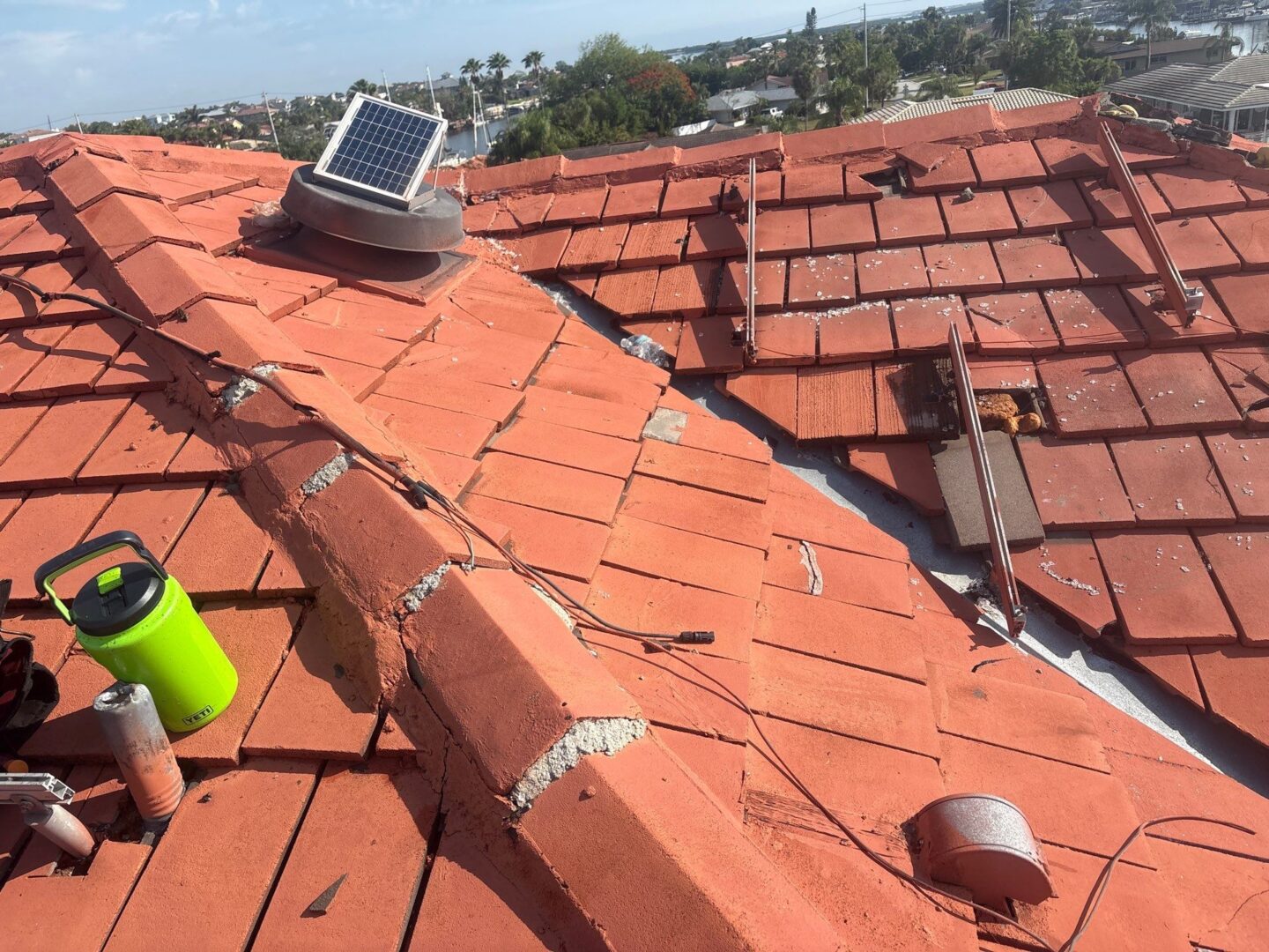 old tiles at this home in clearwater florida